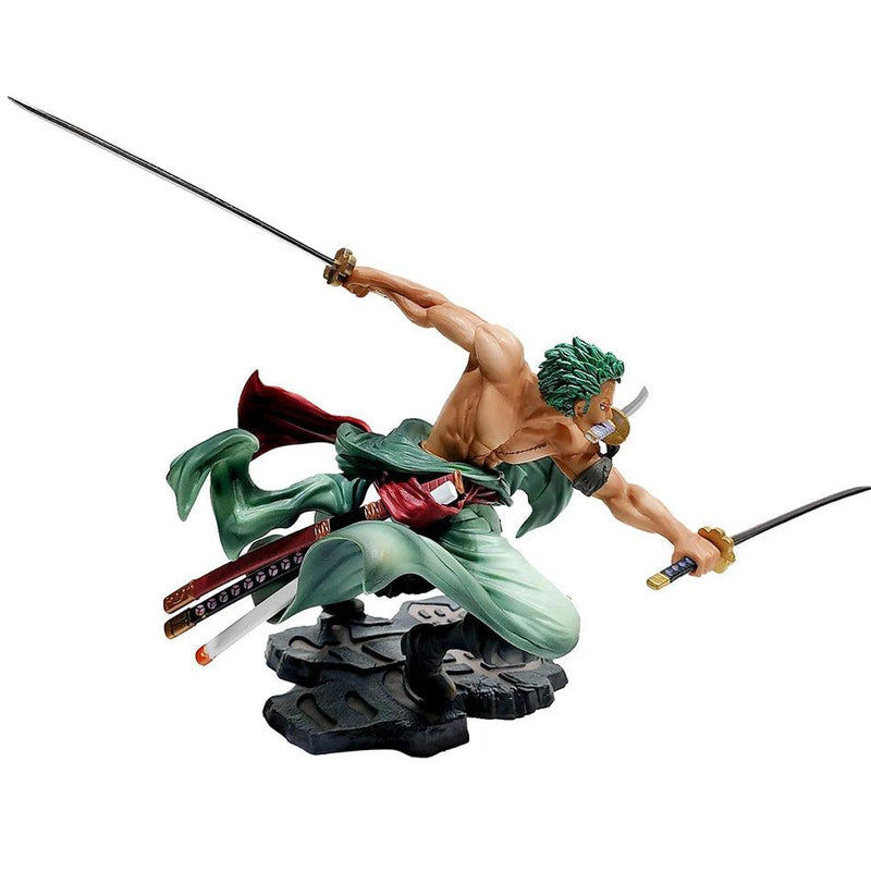 Action Figure Roronoa Zoro, Mugwara no Luffy, Sanji e Law | One Piece - Cultura Otaku Store
